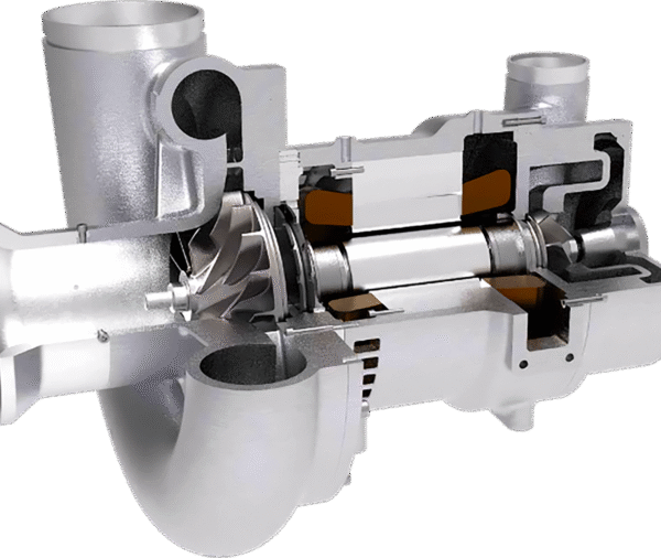 Turbo blowers for efficient wastewater treatment aeration
